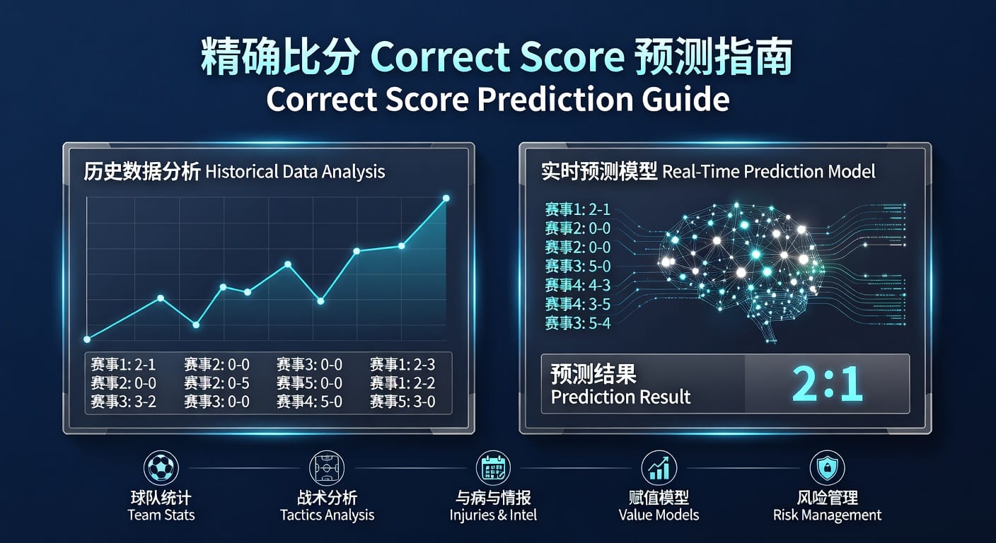精确比分预测技巧：足球比赛准确分析指南
