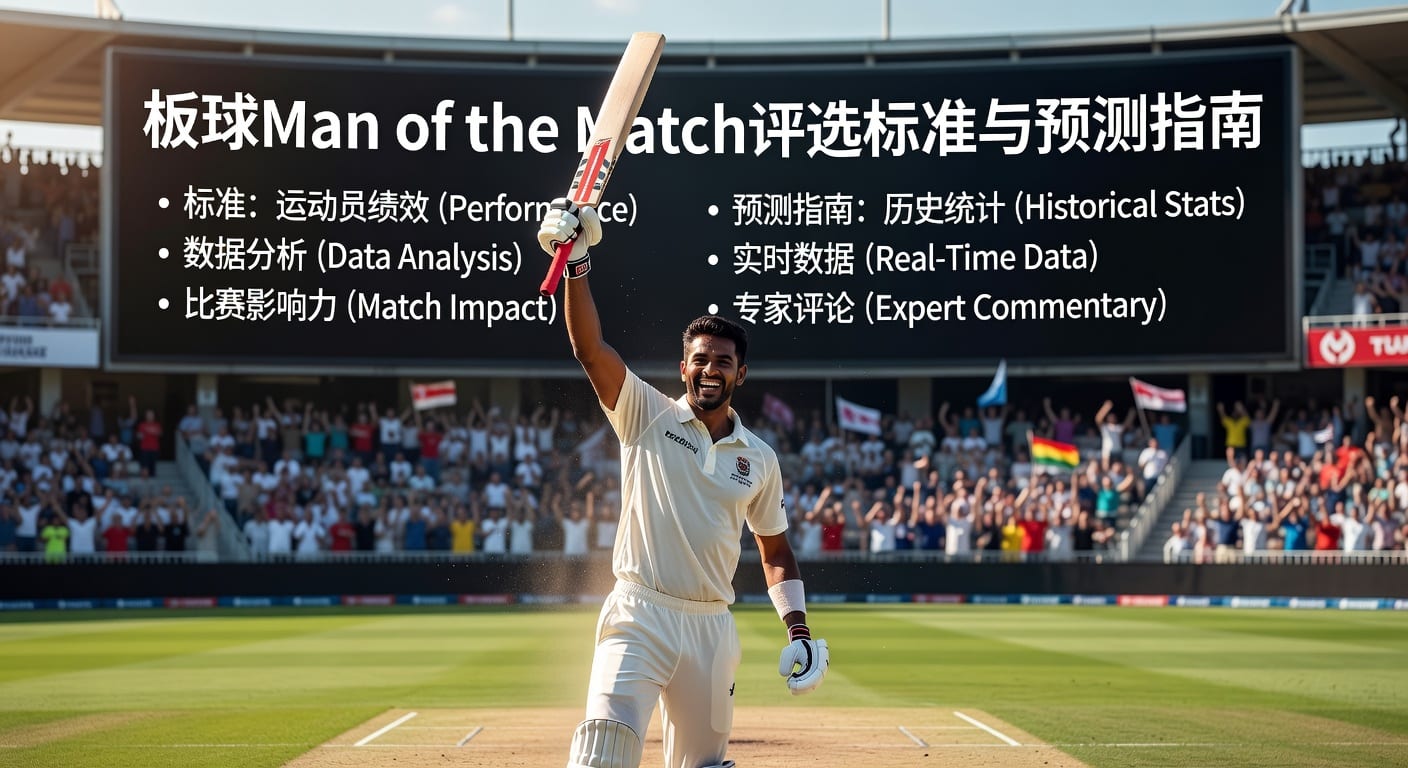 板球 Man of the Match 评选规则与2024获奖者