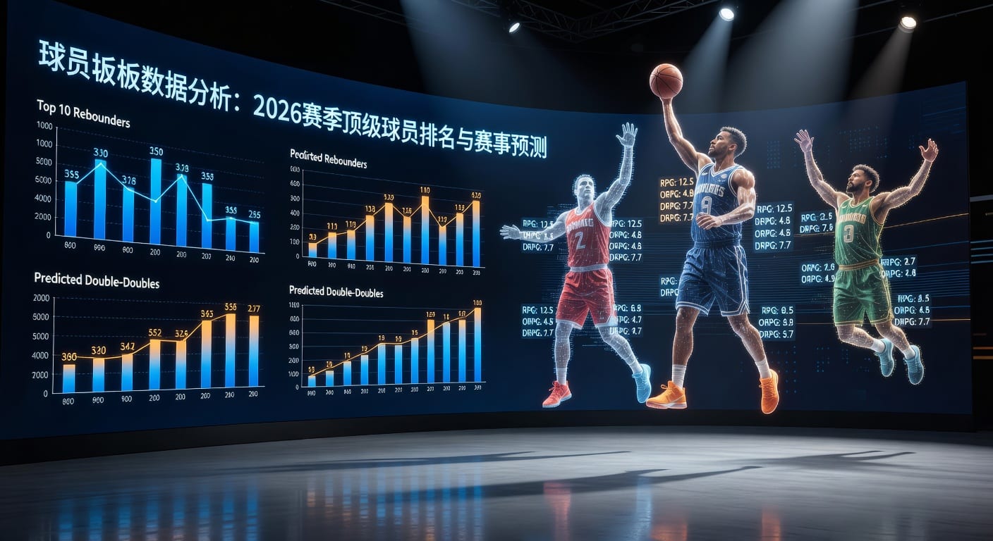 球员篮板 player rebounds：NBA 2023-24赛季抢板王分析