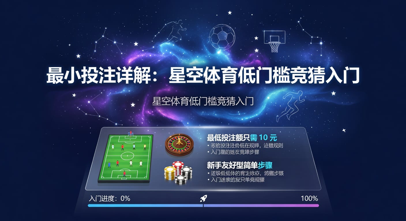 最小投注详解：星空体育低门槛赛事竞猜指南