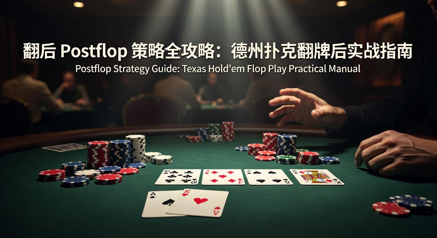 翻后 postflop 策略：2024扑克竞猜高手技巧
