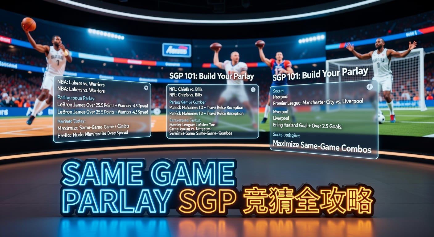 Same Game Parlay SGP 竞猜攻略